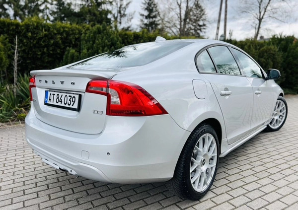 Volvo S60 cena 38900 przebieg: 209000, rok produkcji 2011 z Karlino małe 781